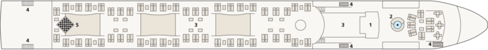 Ship Interior & Deck Plans on A-ROSA CLEA